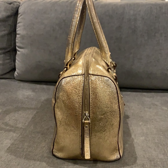 kate spade Bags Kate Spade Gold Metallic Leather Purse Poshmark